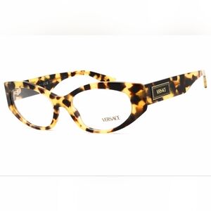 NWT, Versace 0VE3369, Vintage Tortoise/Clear, Size53X17X140.